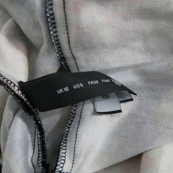 Mother of Pearl × Mat Collishaw Silk–Cotton Skirt Size 4 - Picture 3 of 6